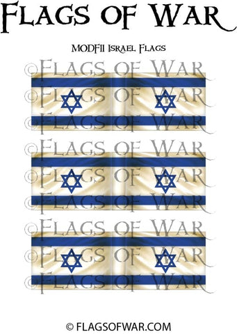 MODF11 Israel Flags