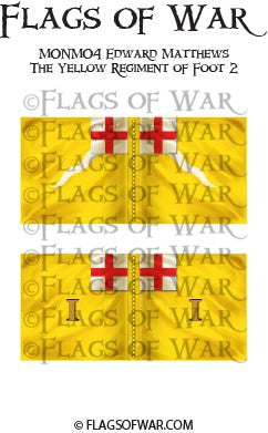 MONM04 Edward Matthews-The Yellow Regiment of Foot 2 – Flags of War