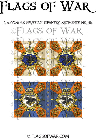 NAPP06-45 Prussian Infantry Regiment Nr. 45