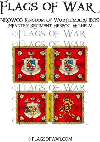 NAPW03 Kingdom of Wurttemberg 1809 Herzog Wilhelm