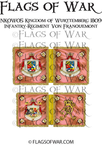 NAPW05 Kingdom of Wurttemberg 1809 Von Franquemont