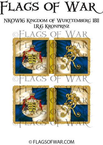 NAPW16 Kingdom of Wurttemberg 1811 I.R.6 Kronprinz