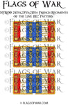 NFR09 26th,27th,28th French Regiments Line 1812 Pattern