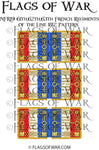 NFR19 61th,62th,63th French Regiments Line 1812 Pattern