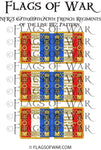 NFR21 67th,69th,70th French Regiments Line 1812 Pattern