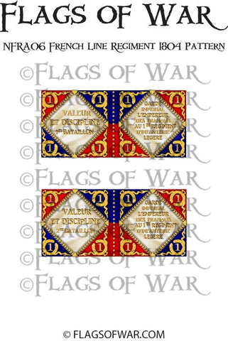 NFRA07 French Legere Regiment 1804 Pattern