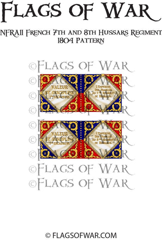 NAPF-1804-11 French 7th and 8th Hussars Regiment 1804 Pattern