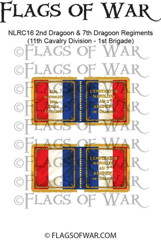 NAPF-1815-C-16 2nd Dragoon & 7th Dragoon Regiments (11th Cavalry Division - 1st Brigade)