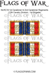 NAPF-1815-C-18 1st Carabinier & 2nd Carabinier Regiments (12th Cavalry Division - 1st Brigade)