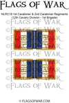 NAPF-1815-C-18 1st Carabinier & 2nd Carabinier Regiments (12th Cavalry Division - 1st Brigade)