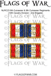 NLRC23 6th Cuirassier & 9th Cuirassier Regiments (14th Cavalry Division - 2nd Brigade)