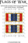 NAPF-1815-C-23 6th Cuirassier & 9th Cuirassier Regiments (14th Cavalry Division - 2nd Brigade)
