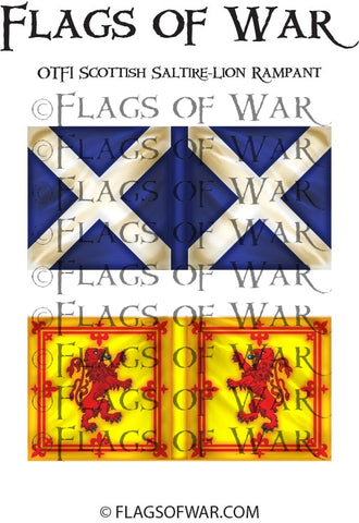 OTF01 Scottish Saltire-Lion Rampant