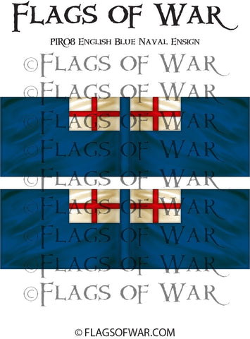 PIR08 English Blue Naval Ensign