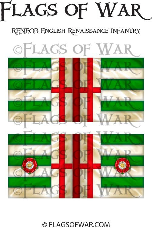RENE03 English Renaissance Infantry – Flags of War