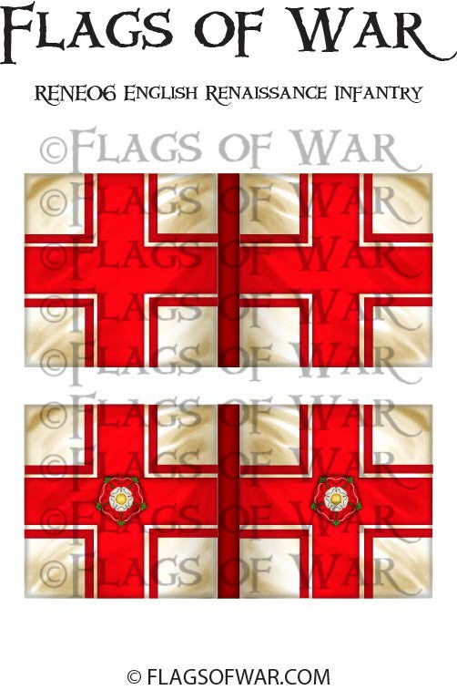 RENE06 English Renaissance Infantry – Flags of War