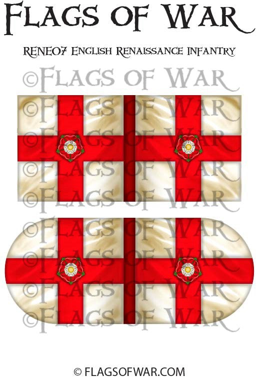 RENE07 English Renaissance Infantry – Flags of War