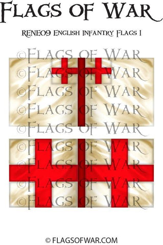 RENE09 English Infantry Flags 1