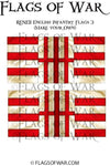 RENE11 English Infantry Flags 3 (Make your Own)