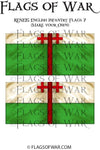 RENE15 English Infantry Flags 7 (Make your Own)