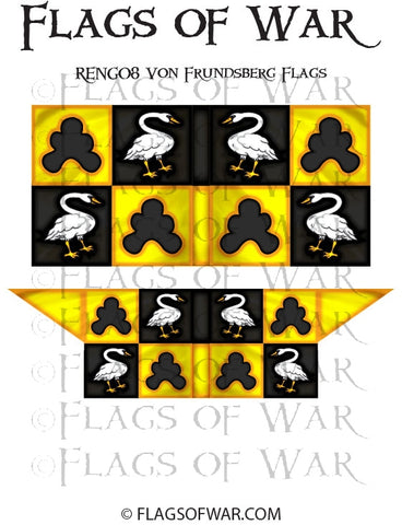 RENG08 Von Frundsberg Flags