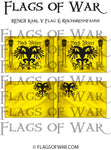 RENG11 Karl V Flag & Reichsrennfahne