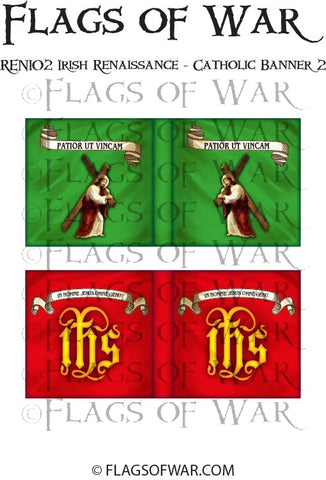 RENI02 Irish Renaissance - Catholic Banner 2