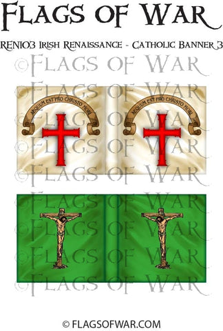 RENI03 Irish Renaissance - Catholic Banner 3