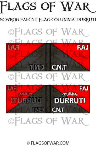 SCWR06 FAI-CNT FLAG-COLUMMA DURRUTI