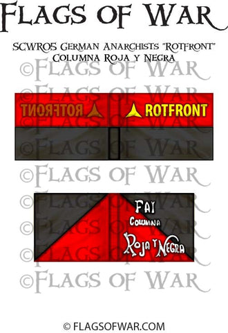 SCWR07 German Anarchists “Rotfront” - Columna Roja y Negra