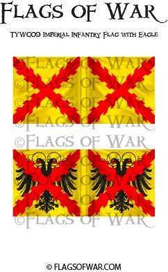 TYWC09 Imperial Infantry Flag with Eagle (Custom)