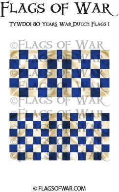 TYWD01 80 Years War Dutch Flags 1