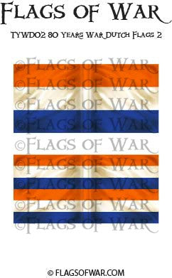 TYWD02 80 Years War Dutch Flags 2