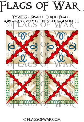 TYWE16 - Spanish Tercio Flags (Great Assembly of the States-General) 1