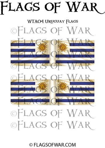 WTA04 Uruguay Flags